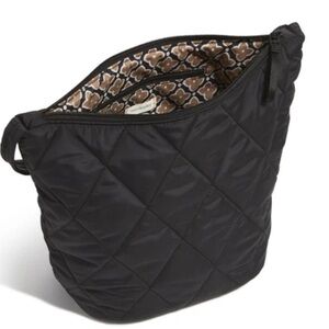 Vera Bradley Slouchy Bucket Shoulder Bag Moonless Night. NWT.  Ultralight